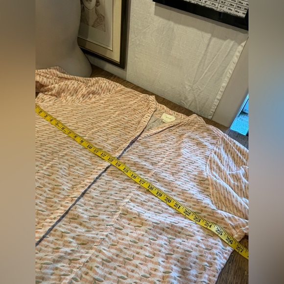 📍🩷MAEVE tunic S – Salmon Pink, Green & Cream - Picture 7 of 8